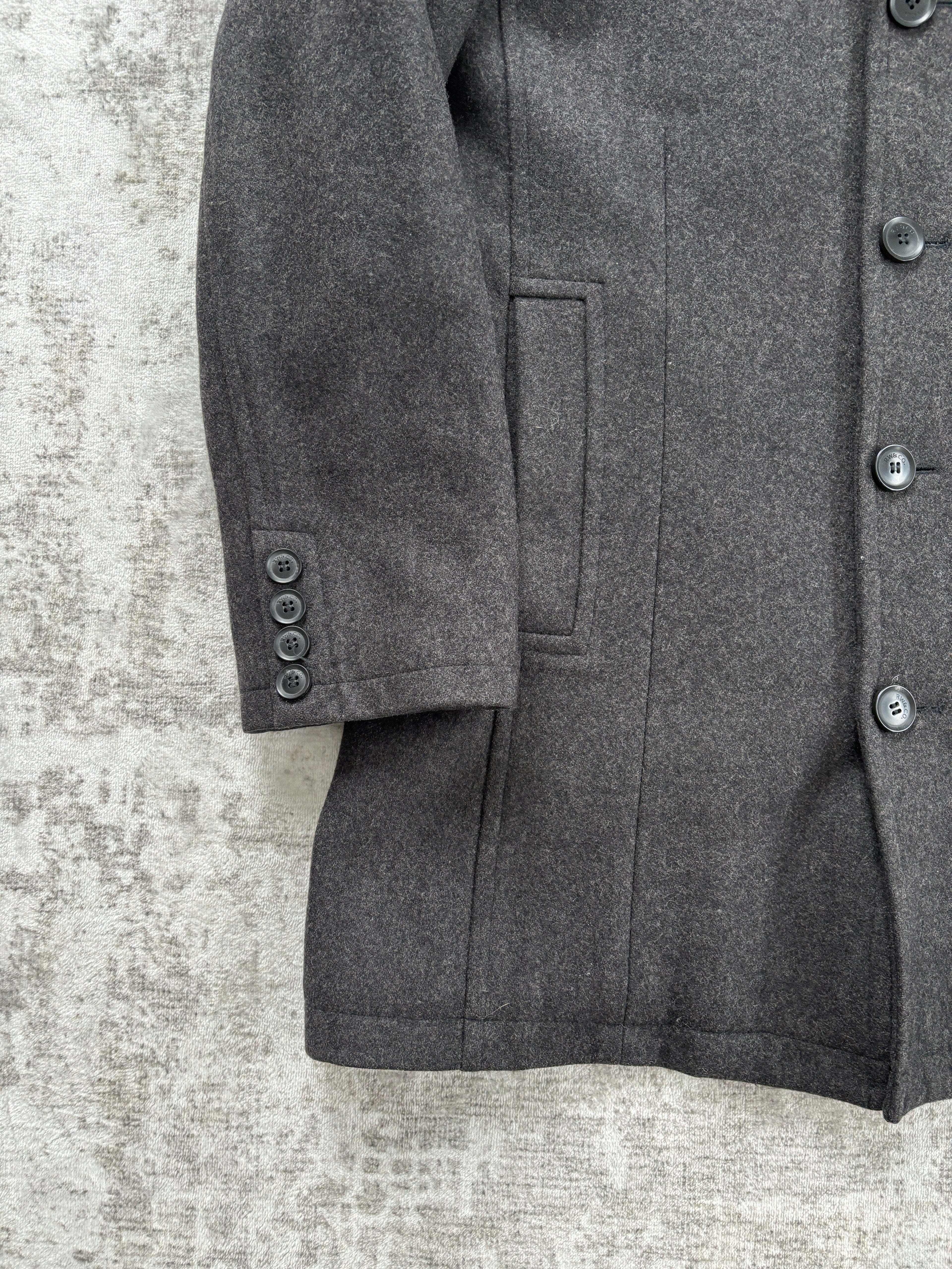 RW&CO. Men's Wool Overcoat size Large