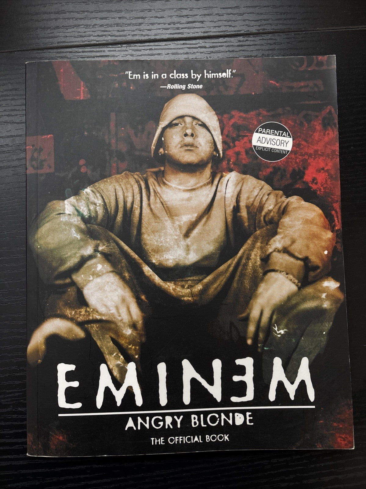 Eminem - Angry Blonde - The Official Book - Softcover 1st PRINT 2002