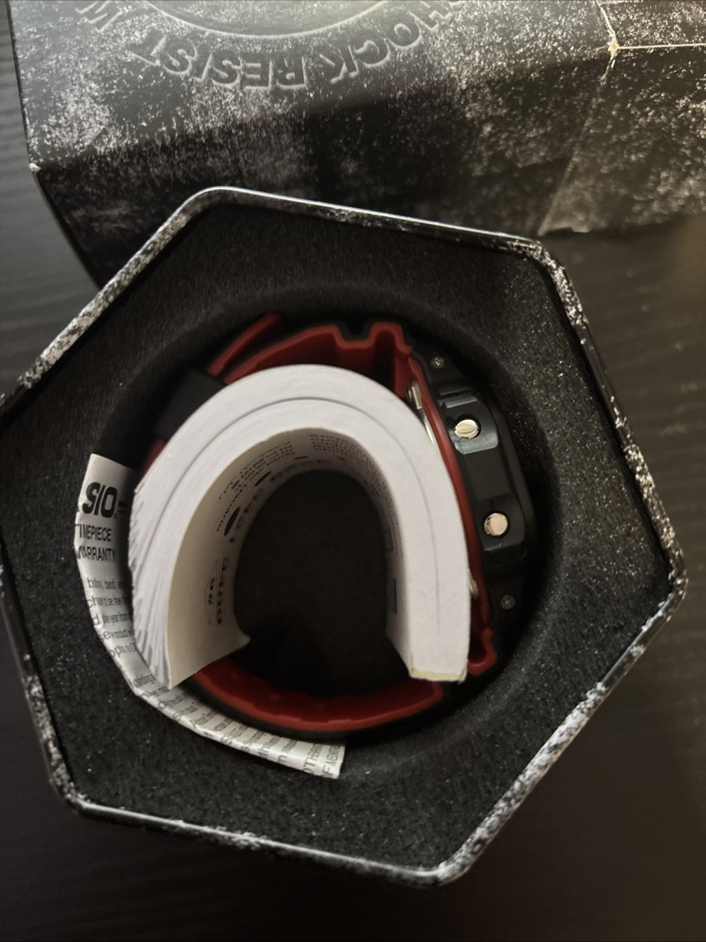 Casio DW5600HR-1 (3229) Red/Black Men’s G-Shock Digital Watch