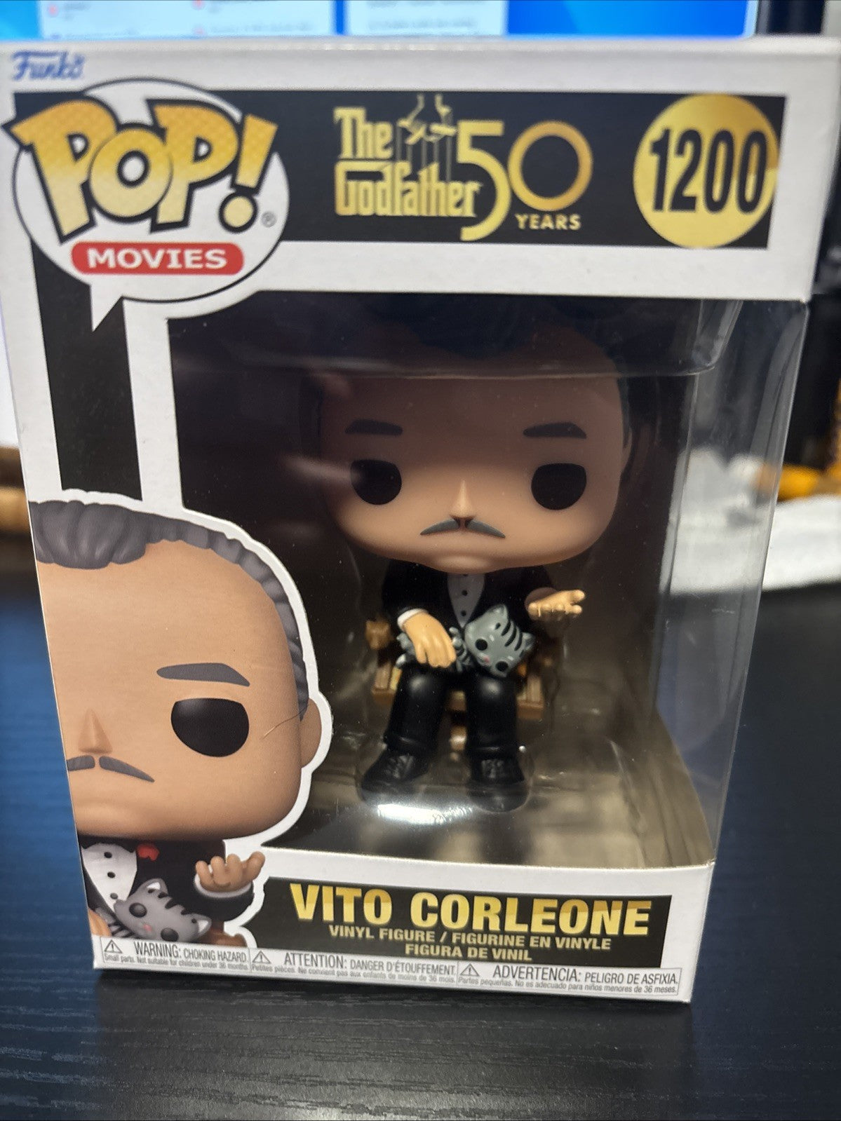 Vito Corleone The Godfather Funko Pop! Vinyl #1200 50 Year Anniversary Edition